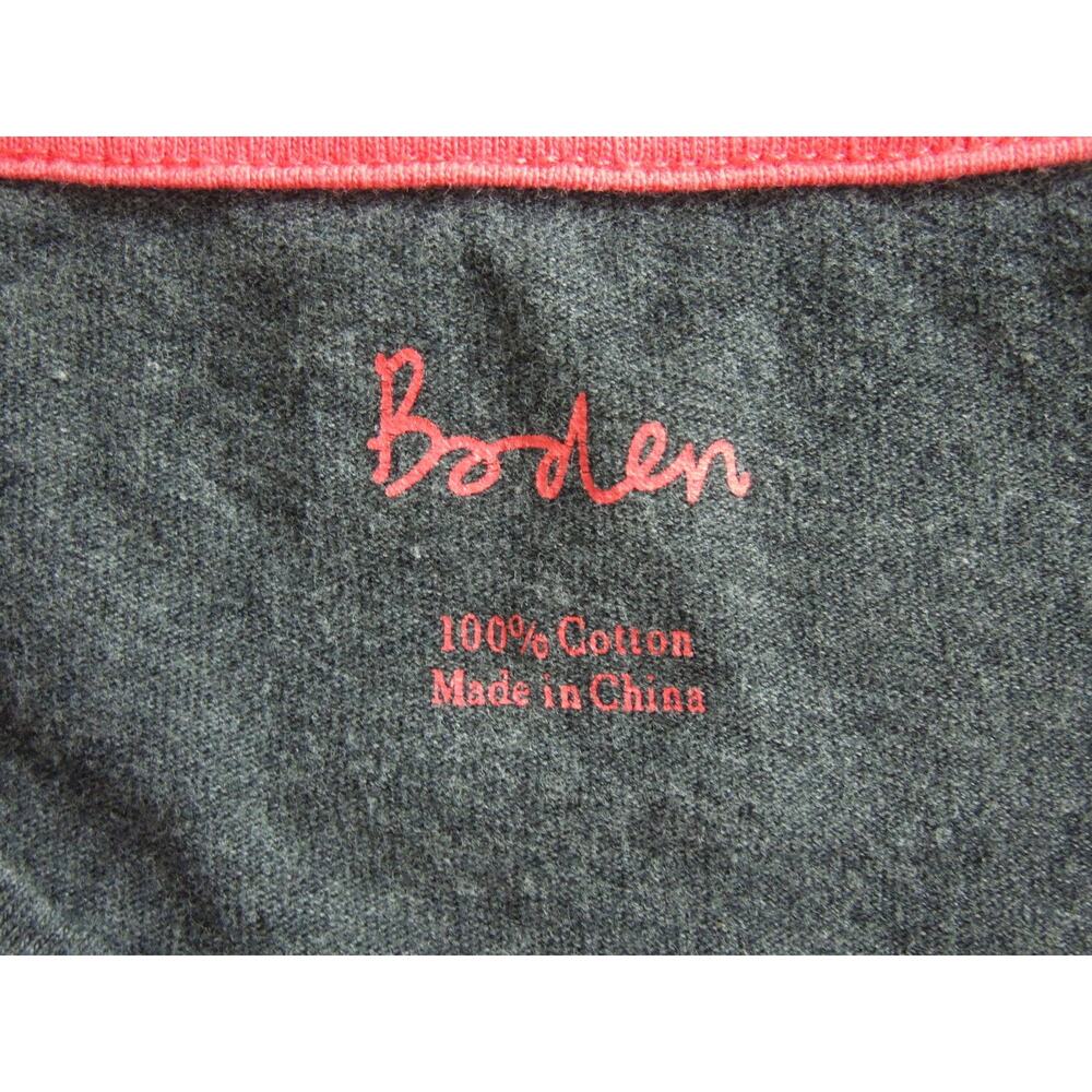 BODEN Shirt Mini Dress Womens Striped 3/4 Sleeves Two Front Pockets - Picture 5 of 6